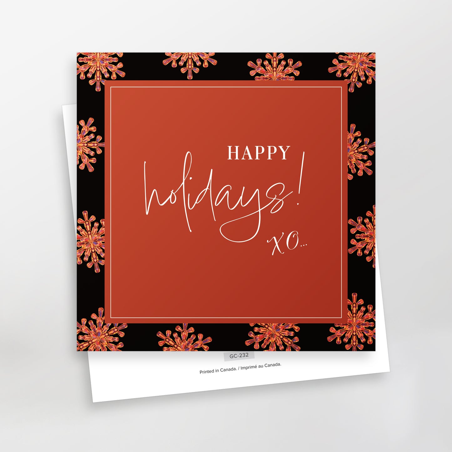 Happy Holidays XO - Series 1 - Red | Greeting Cards